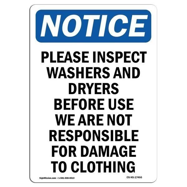 Safety Sign, OSHA Notice, 5